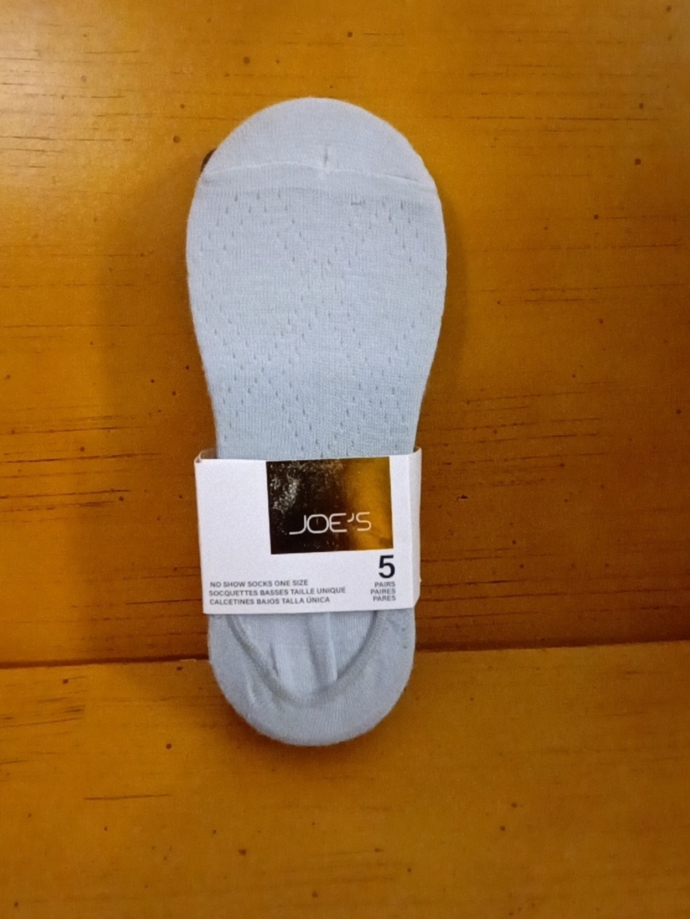 Joe's Jeans Pale Blue No-Show Athletic Socks - 5 Pack